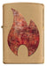 Zippo 29878 Rusty Flame Design- - One Wholesale