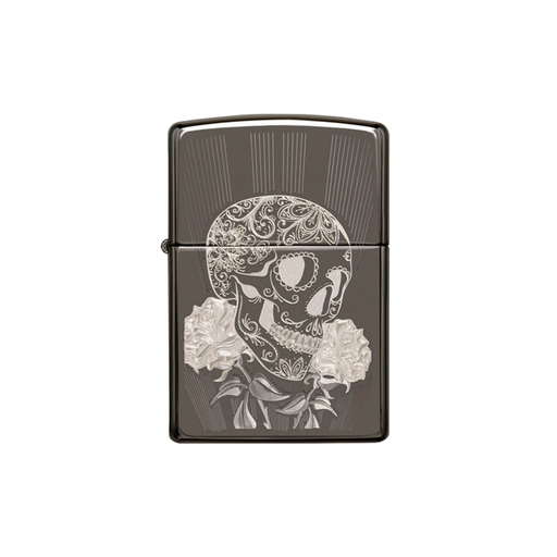 Zippo 29883 Fancy Skull Design Zippo Lighter ONE