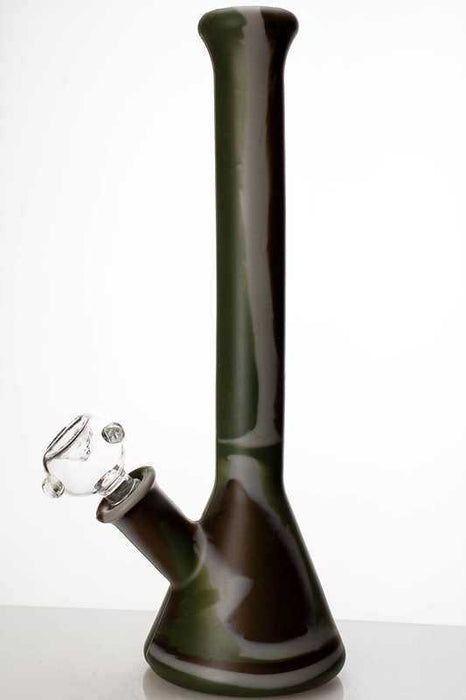 12" silicone tube water bong-Camo - One Wholesale
