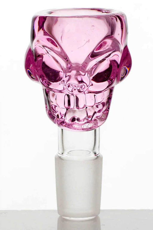Skull shape glass large bowl Bowl · Popper ONE Pink 18 mm Female Joint