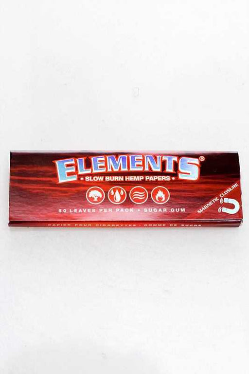 Elements Sugar gum rolling papers-2 Packs-1 1/4" - One Wholesale