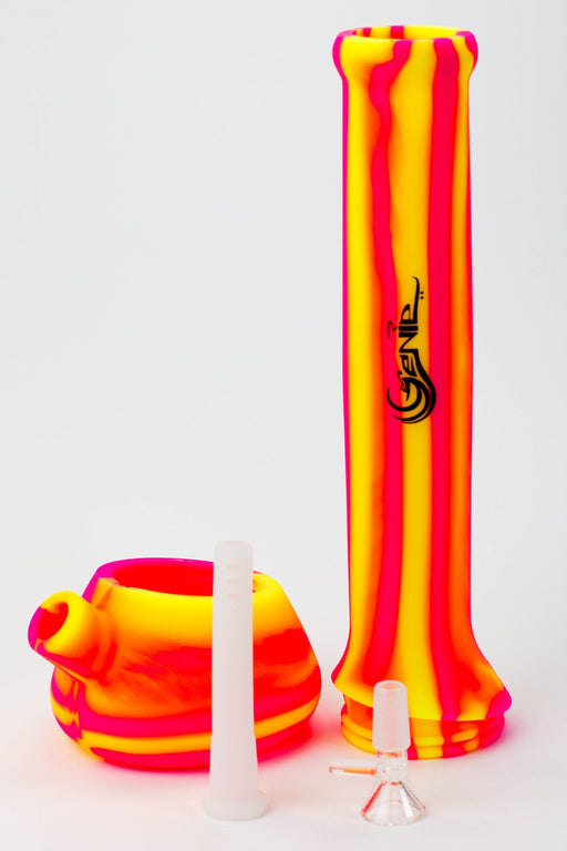 13" stripe Silicone detachable water bong Silicone Bong ONE