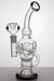 10" Round base recycle bubbler with honeycomb diffuser Other Shaped Bong ONE Black