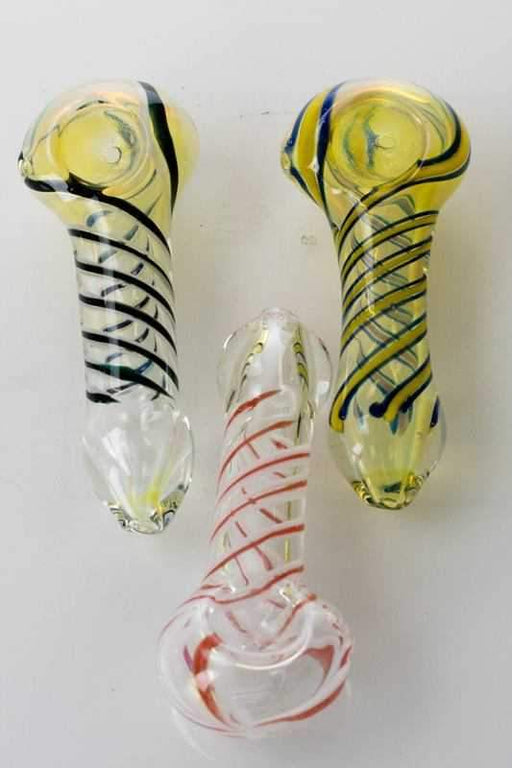 Soft glass 3395 hand pipe Glass Pipe ONE