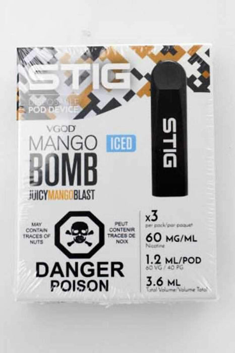 STIG disposable pod by VGOD-Mango Bomb - One Wholesale