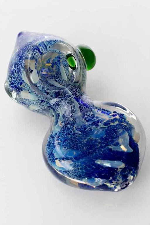 Cone head shape heavy glass hand pipe Glass Pipe ONE