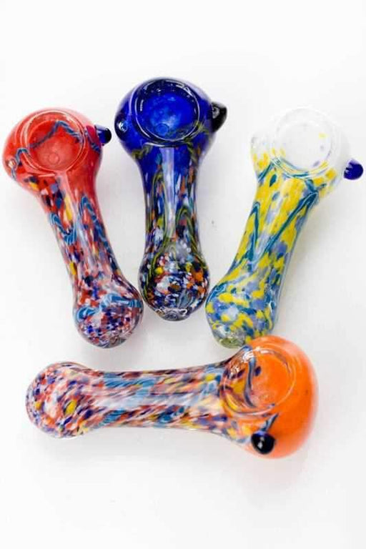 3.5" soft glass 3479 hand pipe- - One Wholesale