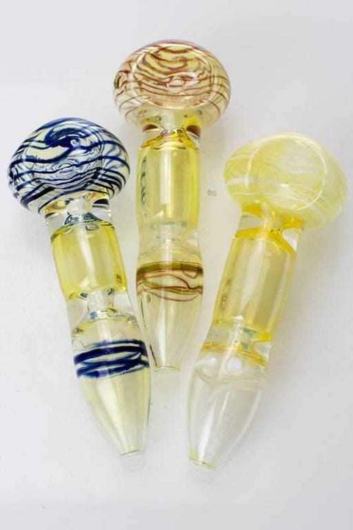 Changing colors glass hand pipe Glass Pipe ONE