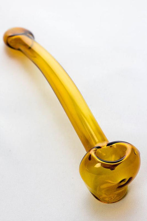 Giant 11 inches hand pipe Glass Pipe ONE Amber