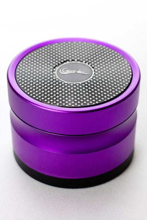 Genie High quality Aluminium 4 parts two tone grinder Regular Grinder ONE Purple