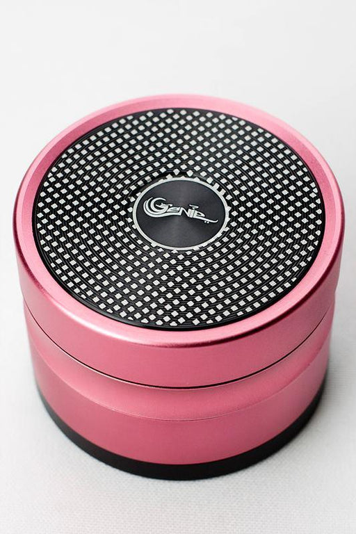 Genie High quality Aluminium 4 parts two tone grinder Regular Grinder ONE Pink