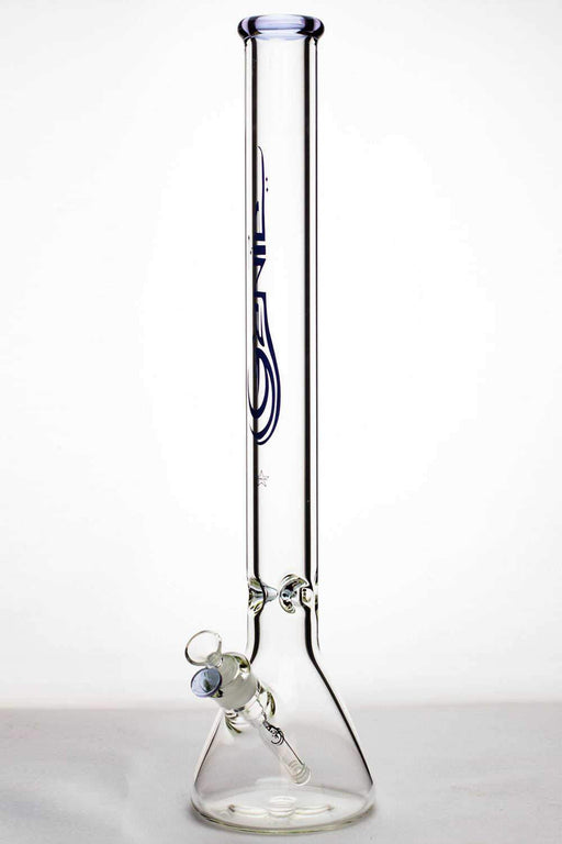 22 in. genie 9 mm classic beaker bong Beaker Bong ONE Purple-3822