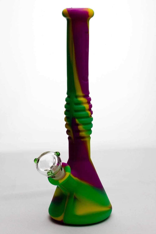 12 inches skinny tube silicone water bong Beaker Bong ONE 3850