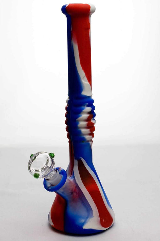 12 inches skinny tube silicone water bong Beaker Bong ONE 3852