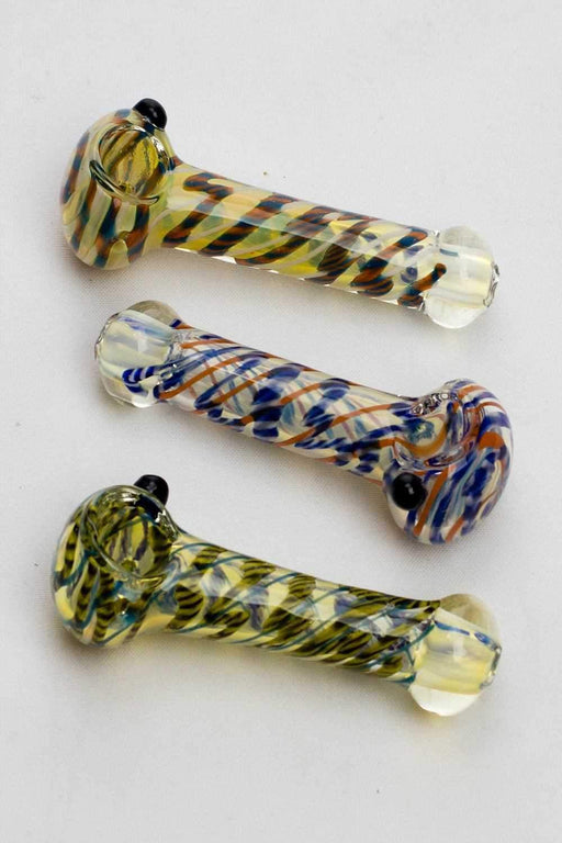 4.5" soft glass 3853 hand pipe Glass Pipe ONE
