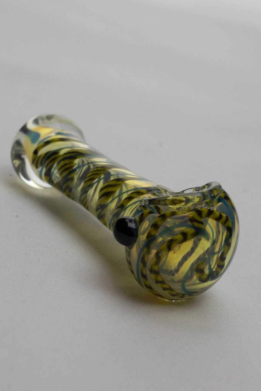 4.5" soft glass 3853 hand pipe Glass Pipe ONE
