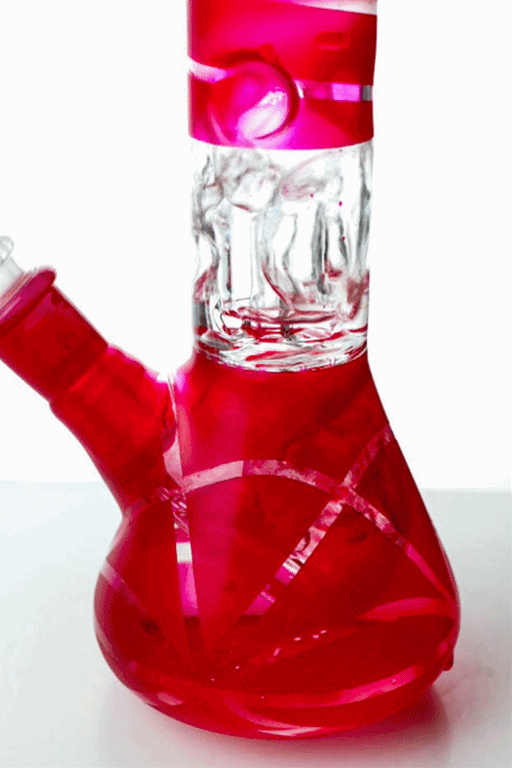 8" dome percolator beaker water bong- - One Wholesale