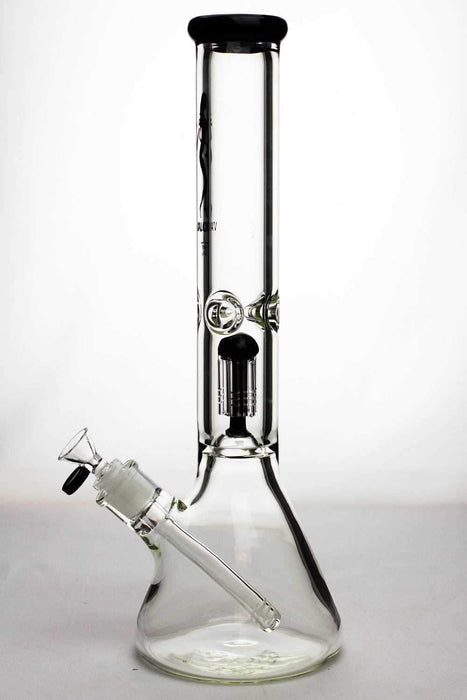 16" valcano 6 arms percolator 9 mm thick glass water bong- - One Wholesale