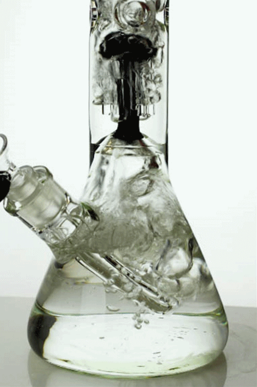 16" valcano 6 arms percolator 9 mm thick glass water bong Beaker Bong ONE