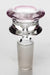 Color accented glass bowl Bowl · Banger · Oil Burner ONE Pink 14 mm Female Joint