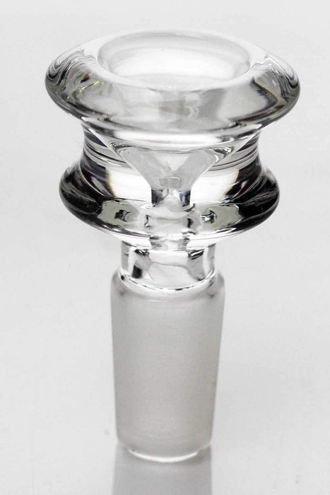 Color accented glass bowl Bowl · Banger · Oil Burner ONE Clear 14 mm Female Joint