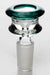 Color accented glass bowl Bowl · Banger · Oil Burner ONE Teal 14 mm Female Joint