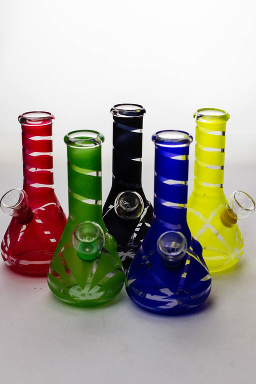 6 inches glass water bong Beaker Bong ONE