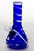 6 inches glass water bong-Blue-3974 - One Wholesale
