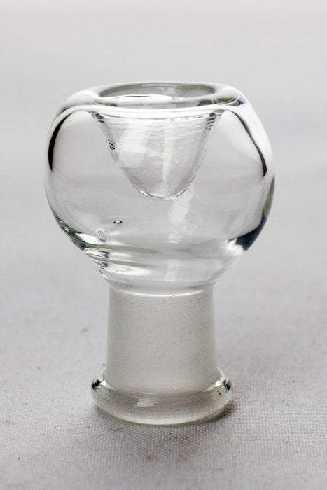 Glass round bowl for Female joint-Clear - One Wholesale