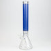 17.5" Star 7 mm glass water bong Beaker Bong ONE Blue