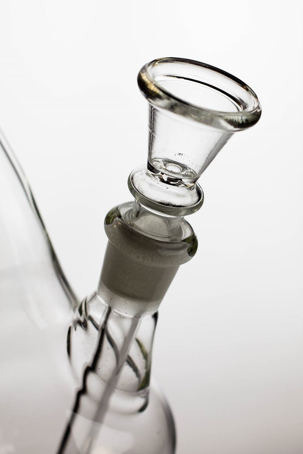 8" glass water bong with bowl stem — Bong Outlet Canada