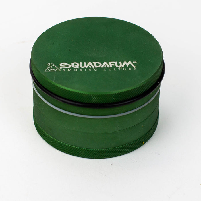 Squadafum - High Grinder 70mm 4 Pieces-Green - One Wholesale