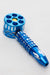 4.5" multiple chambers revolving metal pipe-Blue - One Wholesale