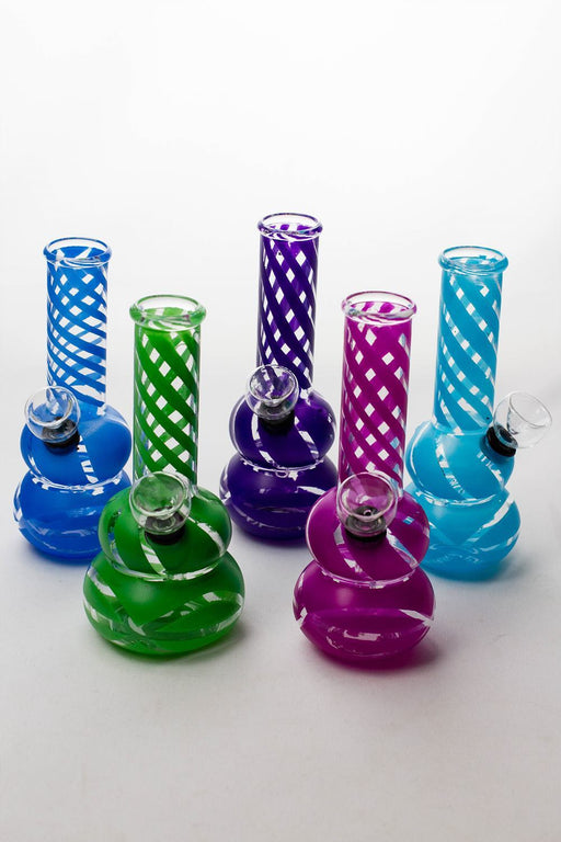 6" double beaker glass water bong Beaker Bong ONE