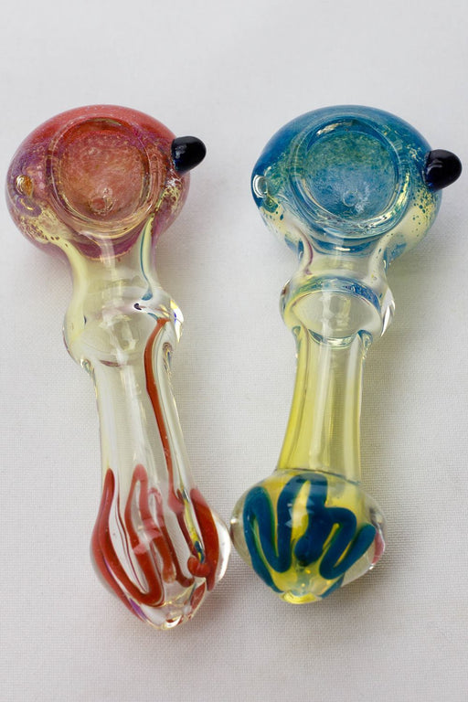 4.5" soft glass 4069 hand pipe Glass Pipe ONE