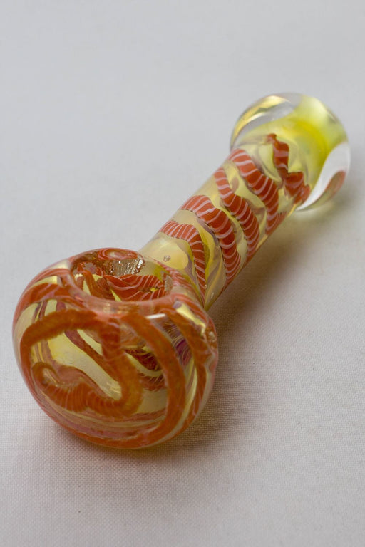 4.5" soft glass 4070 hand pipe Glass Pipe ONE