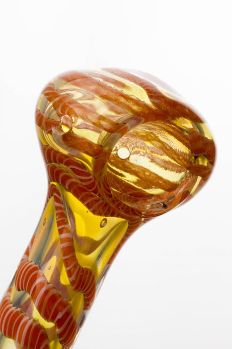 4.5" soft glass 4070 hand pipe- - One Wholesale