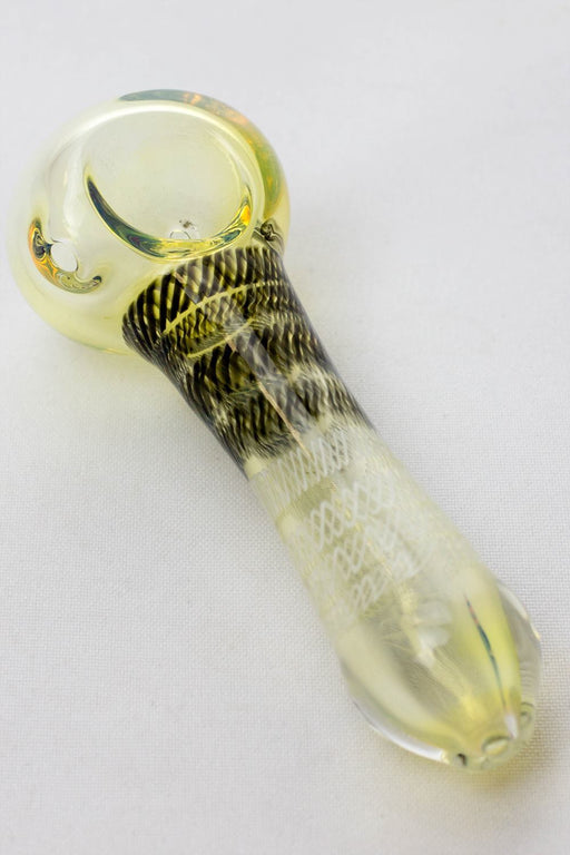 4.5" soft glass 4072 hand pipe Glass Pipe ONE