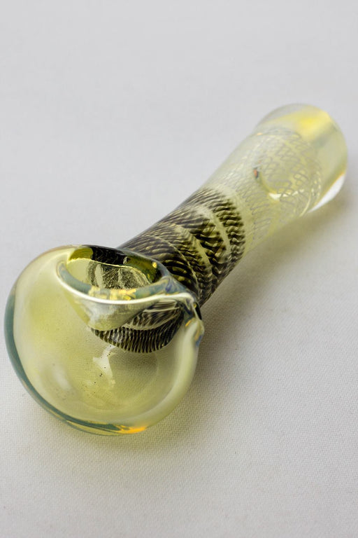 4.5" soft glass 4072 hand pipe Glass Pipe ONE