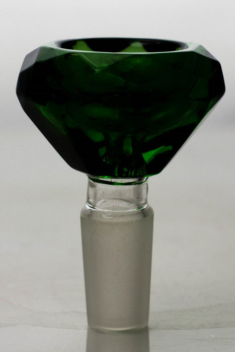 Diamond cutting shape wide glass bowl Bowl · Banger · Oil Burner ONE