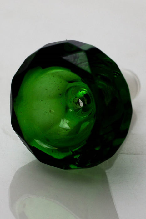 Diamond cutting shape wide glass bowl Bowl · Banger · Oil Burner ONE