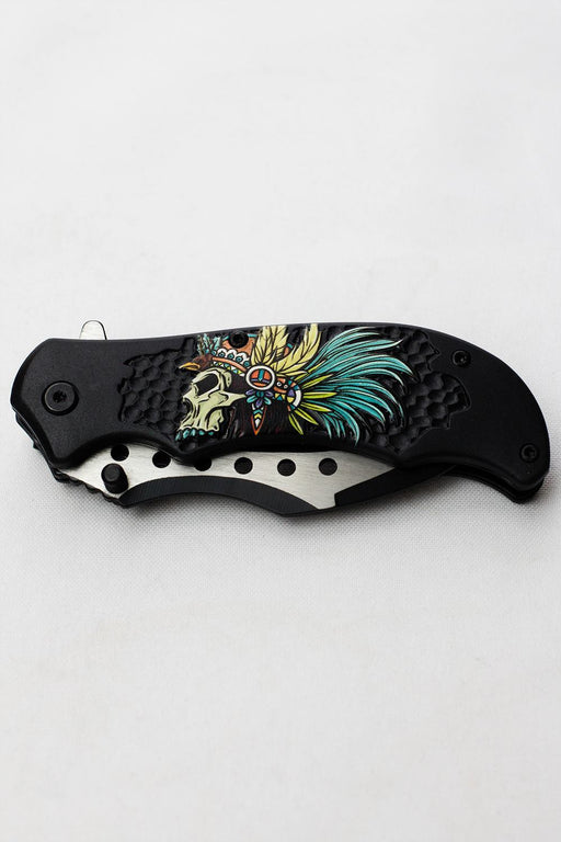 Tactical hunting knife DS7125-Black-4112 - One Wholesale