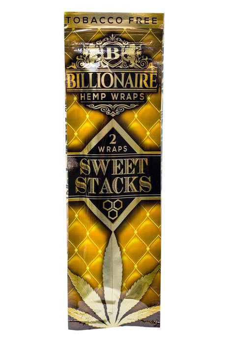 Billionaire Hemp Wraps 1 pack-Sweet Stacks - One Wholesale