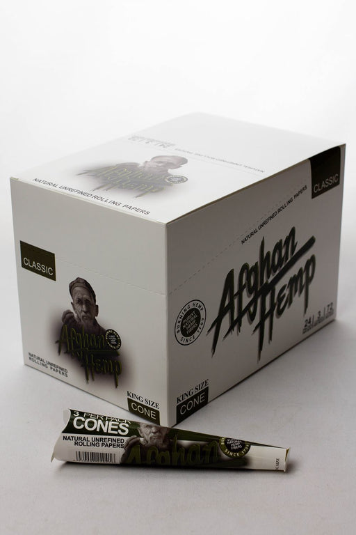 Afghan Hemp Pre-Rolled Cone display - pack of 24 Pre-rolled Cone (Display Pack) ONE