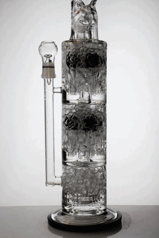 18" Infyniti fractal tree arms percolator and barrel diffuser oil rig Rig ONE