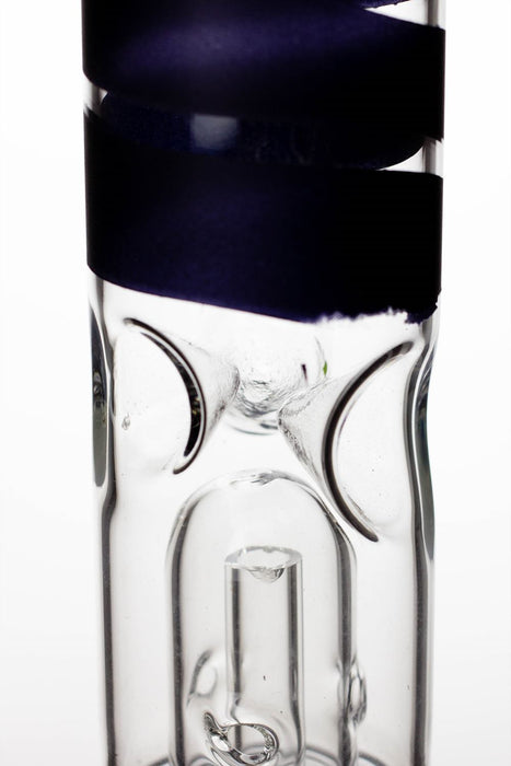 12 inches double dome percolator beaker Bong- - One Wholesale
