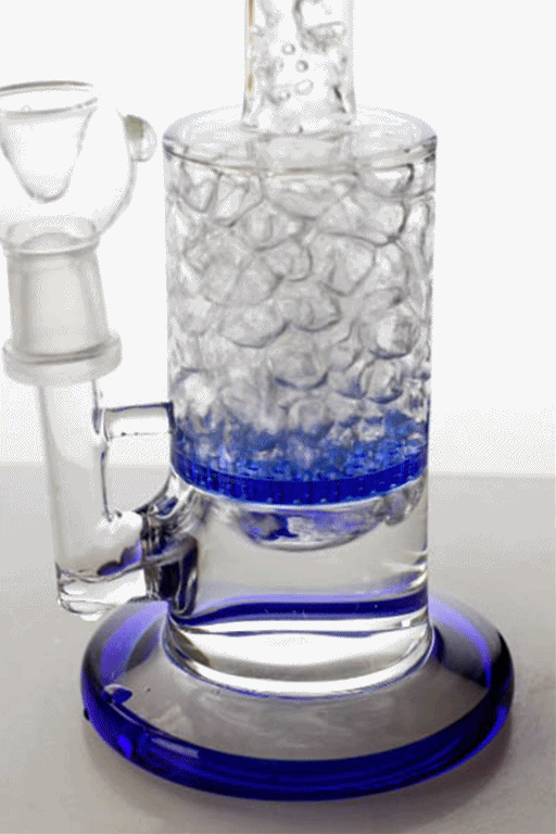 8.5 inches honeycomb flat diffused bubbler Rig ONE