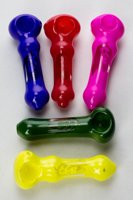 4.5" soft glass 4182 hand pipe- - One Wholesale