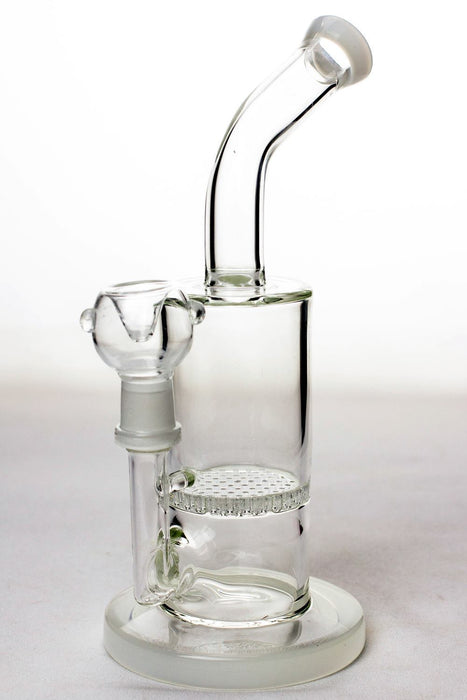 8.5 inches honeycomb flat diffused bubbler-White - One Wholesale
