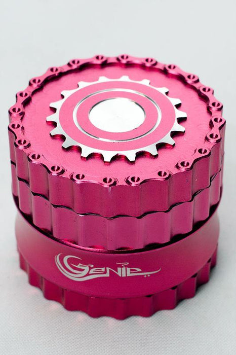 Genie chain and sprocket aluminium grinder-Pink - One Wholesale